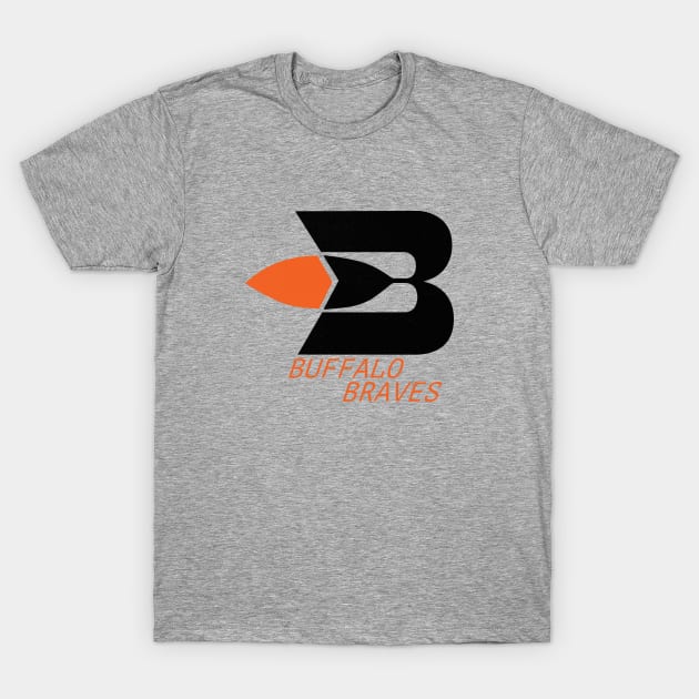 Vintage Buffalo Braves Basketball 1970 T-Shirt by LocalZonly